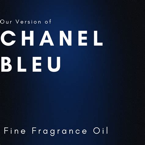 chanel bleu oil